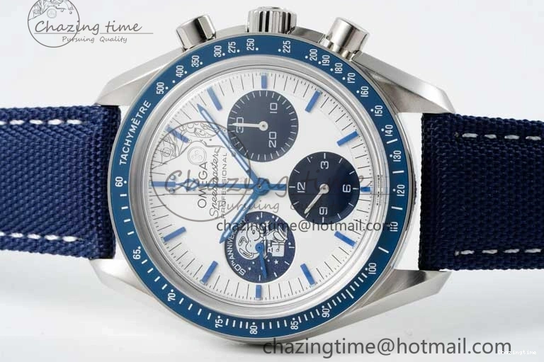 0309 Sophisticated Speedmaster Professional “Silver Snoopy Award” 50th Anniversary V6SF 1:1 Best Edition A7750(Mod) 7846